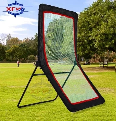 Portable Baseball Softball Training Rebounder Net Adjustable Y Shape Lacrosse Goal