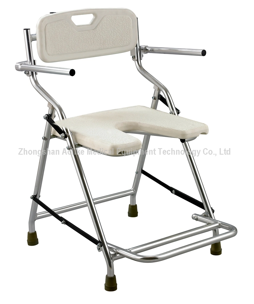 Aluminum Foldable Non-Slip Shower Chair (ALK405L-3")