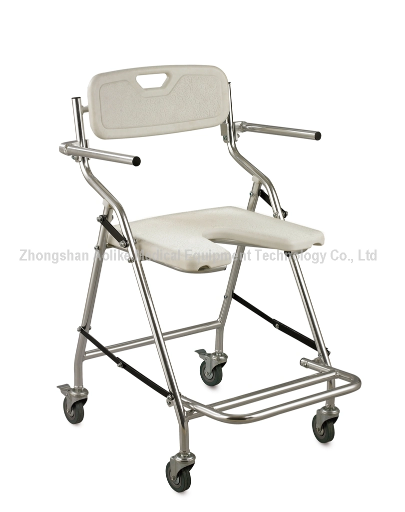 Aluminum Foldable Non-Slip Shower Chair (ALK405L-3")