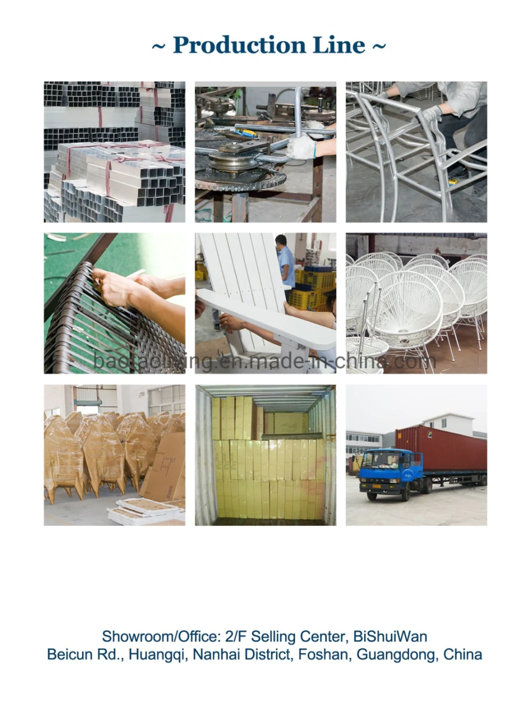 Steel Frame Foldable Rattan Swing Mail Packing