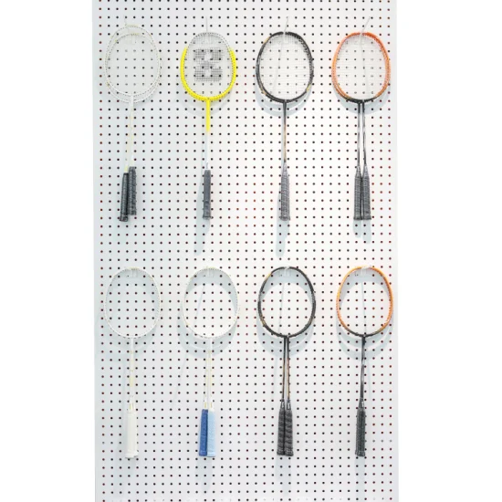 Tragbares Badminton-Set für 4 Spieler mit Stange und Netz für Badminton-Spiele