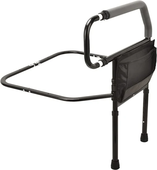 Stander Adjust Senior Bed Rail Assist Haltegriff für ältere Erwachsene mit Organizer-Tasche